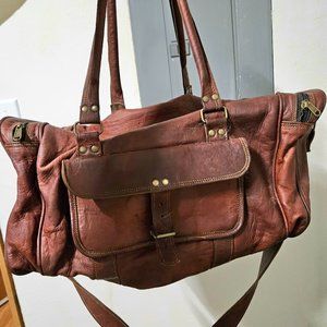 Leather Duffle Bag